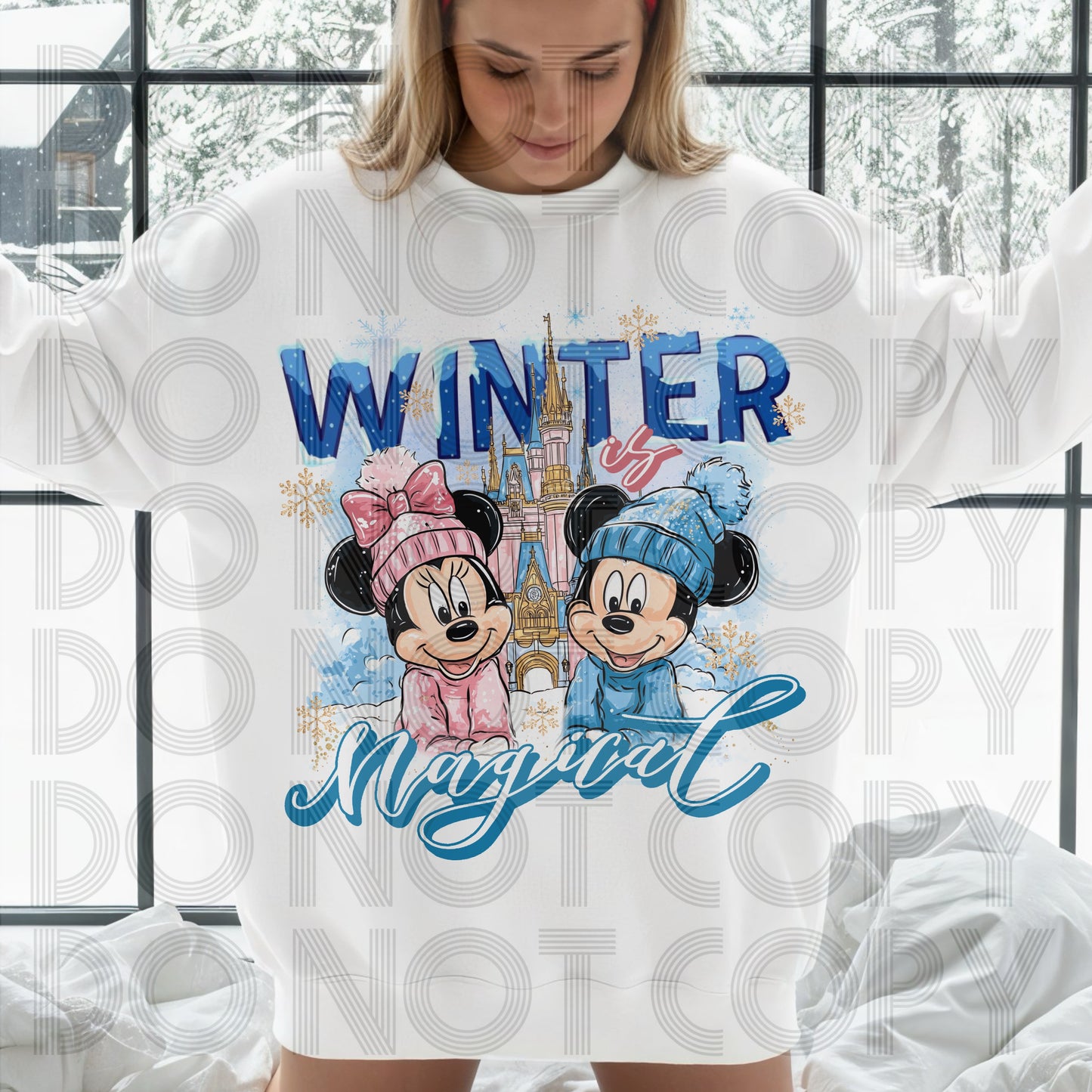 Winter Is Magical DTF Print
