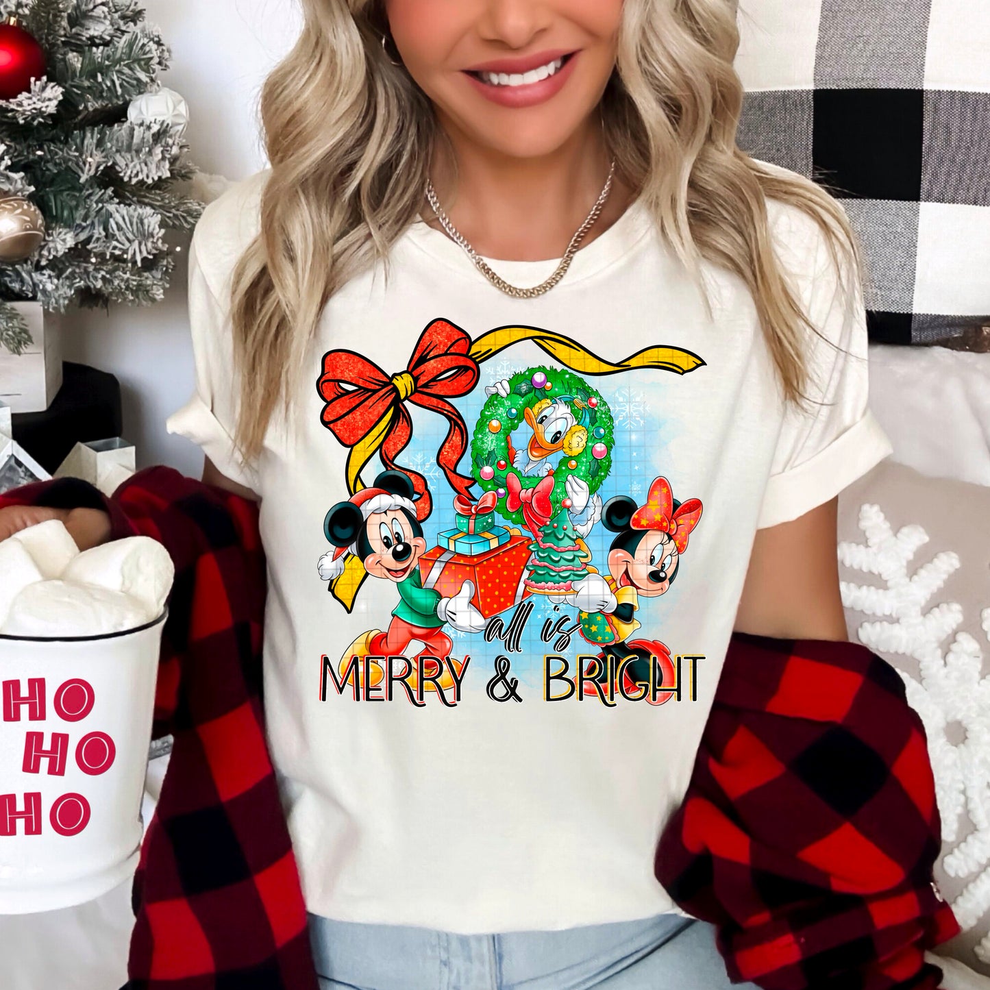 Merry & Bright DTF Prints