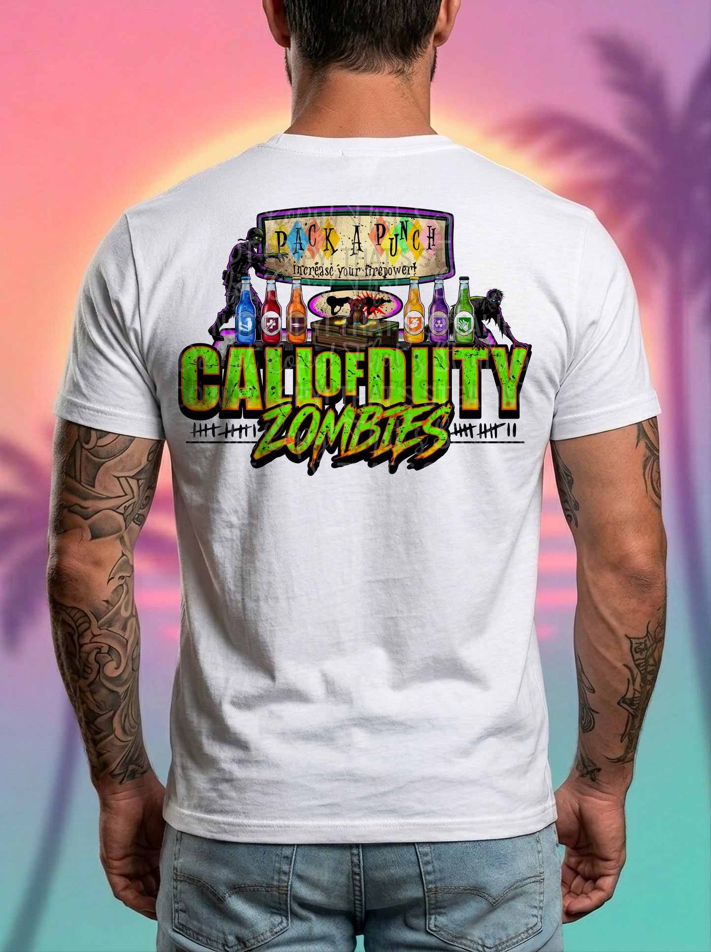 COD Zombies DTF Print