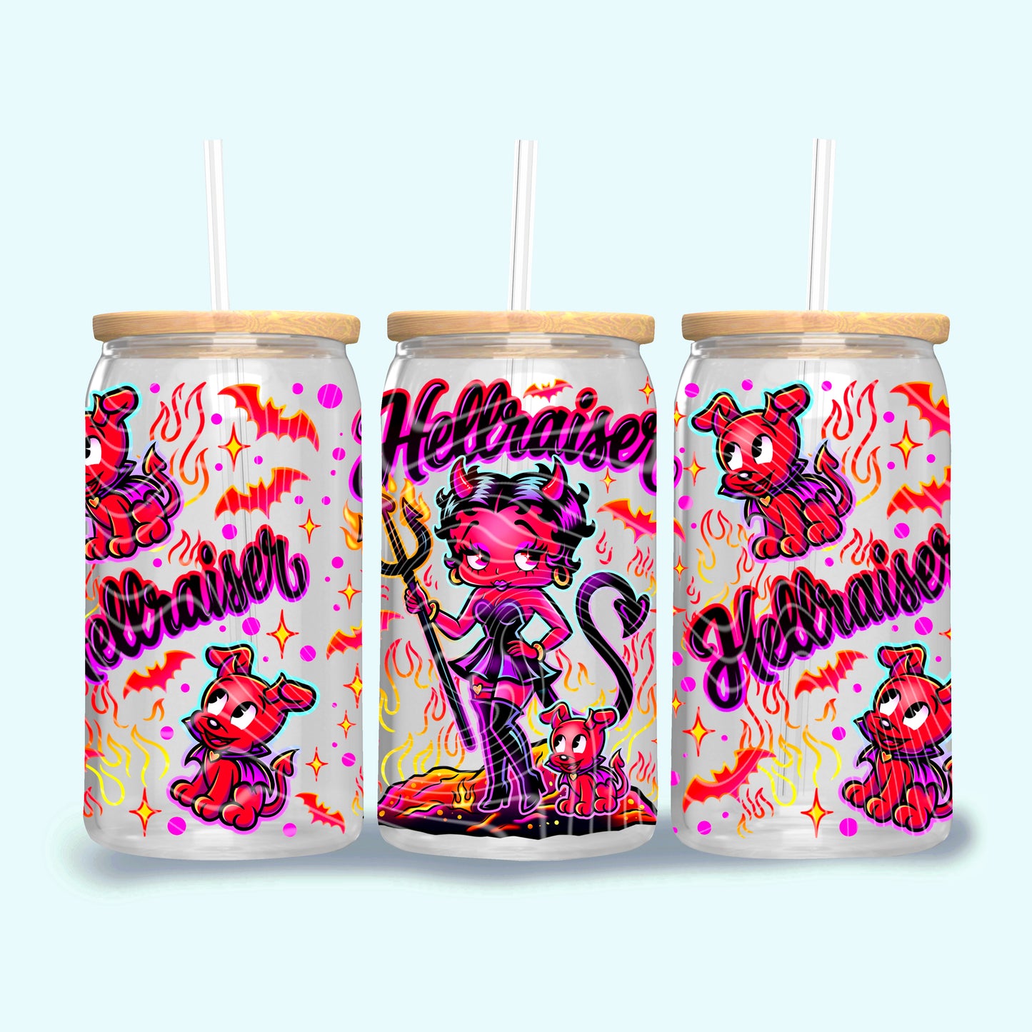 Hellraiser 16 oz Glass Wrap