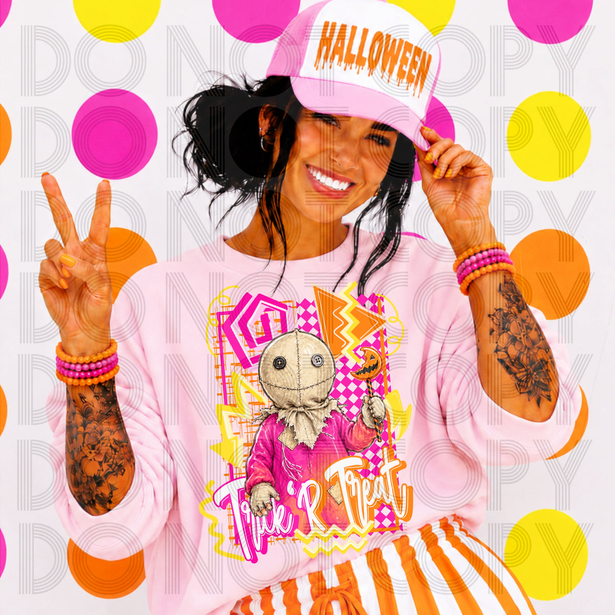 Retro Trick ‘R Treat DTF Print