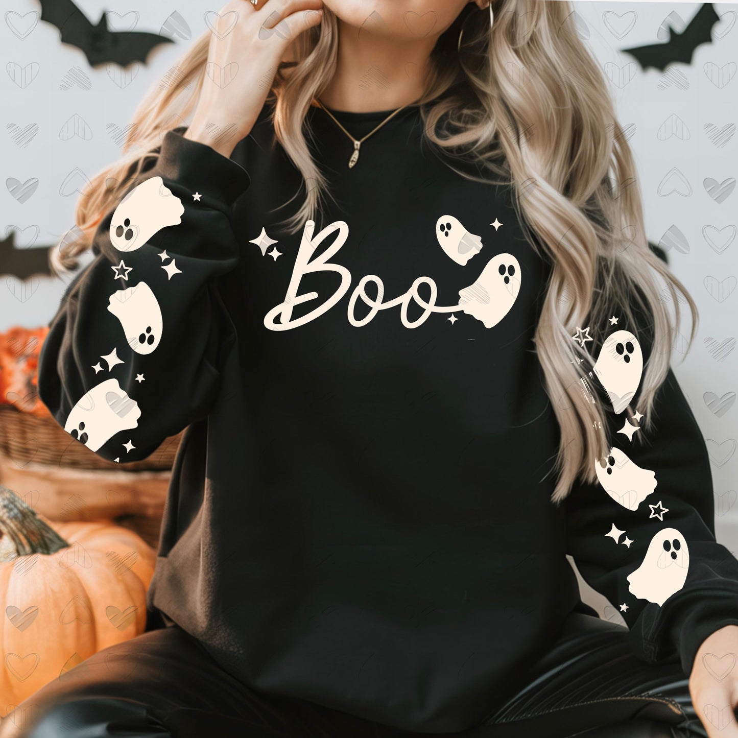 Boo Ghosts DTF Print