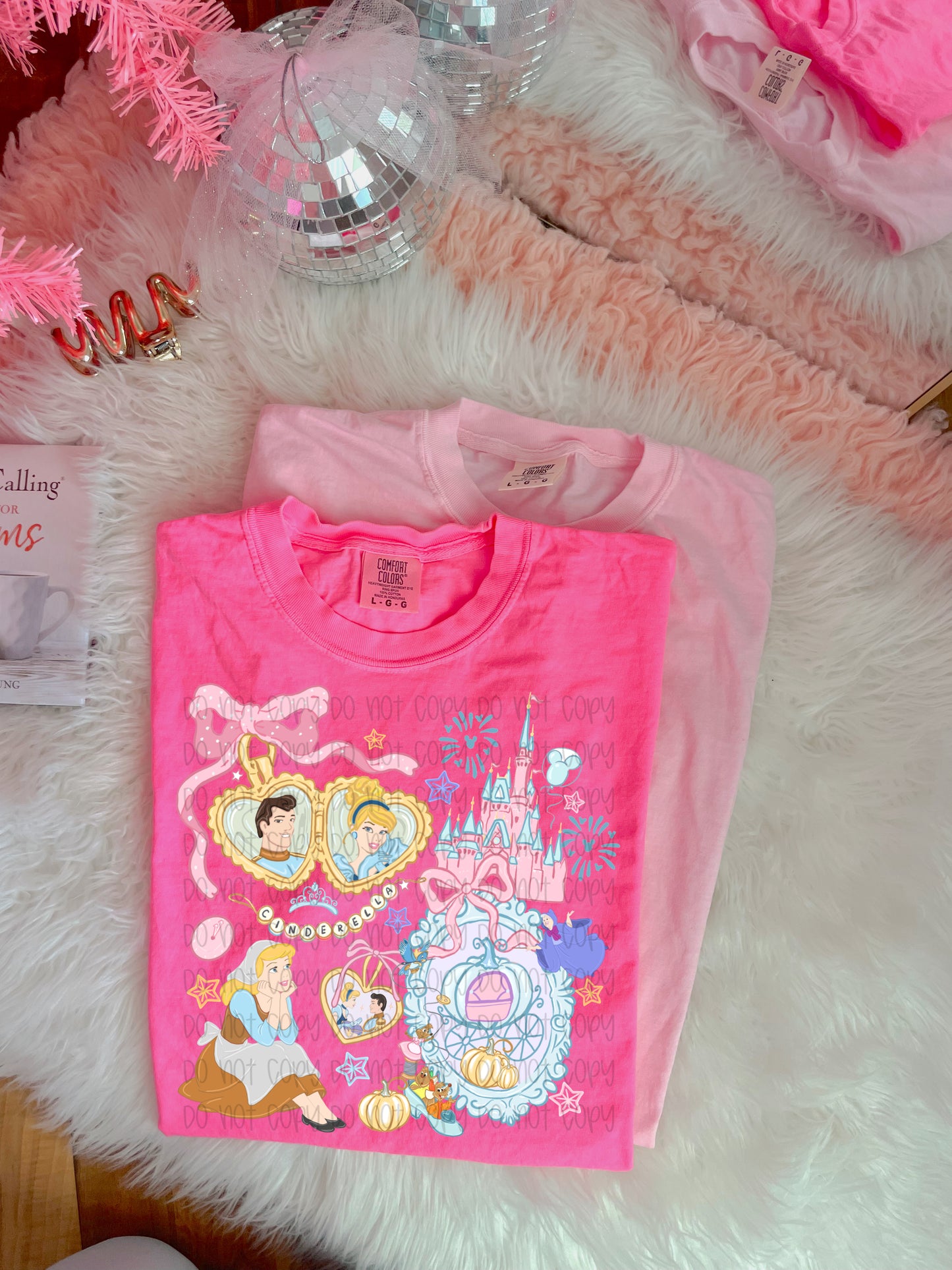 Cinderella Locket DTF Print
