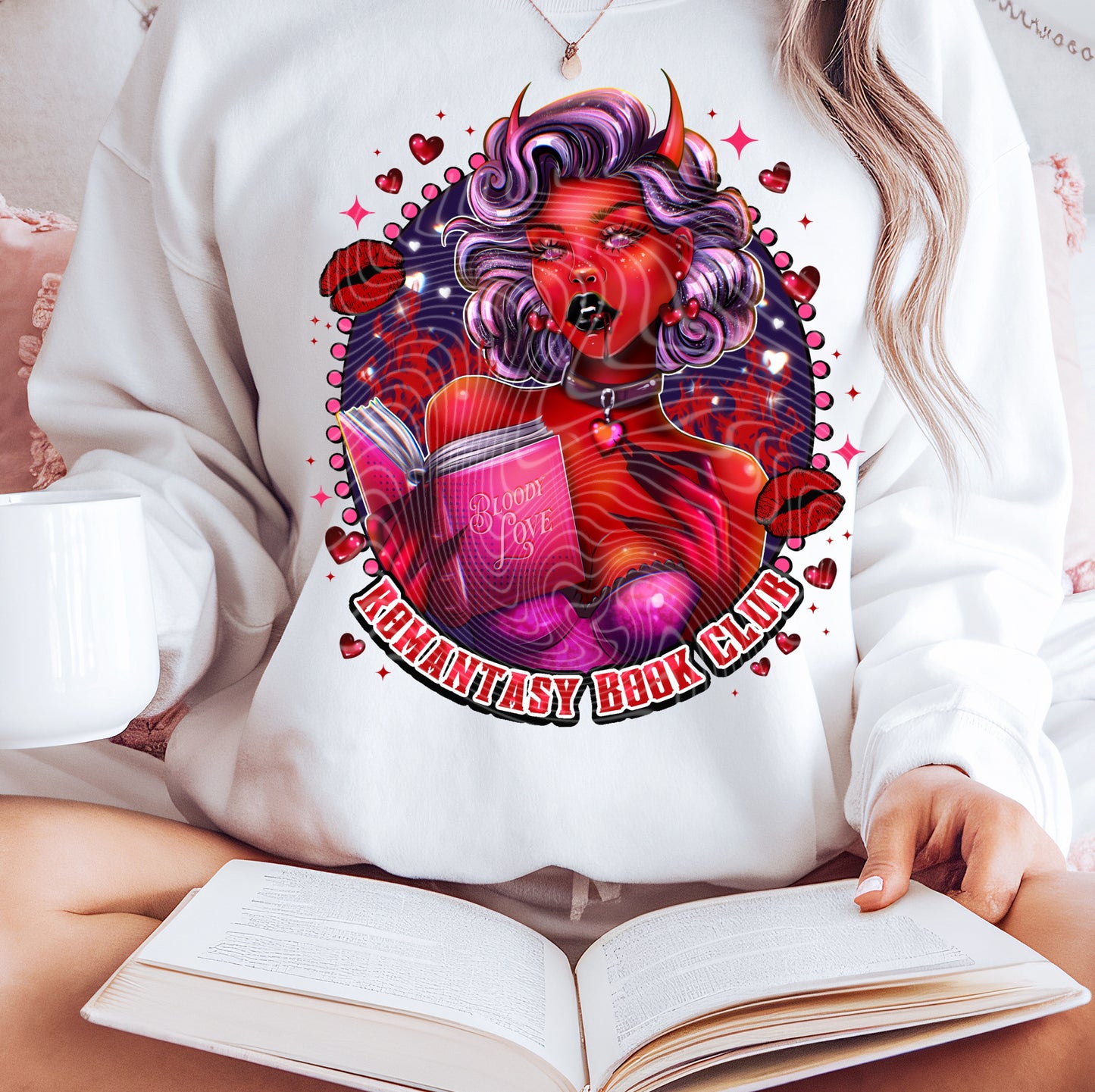 Romantasy Book Club DTF Print