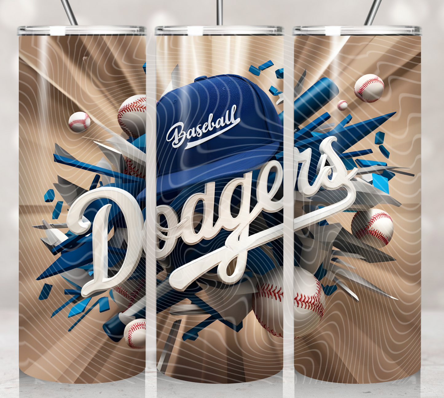 Burst Style LA Baseball