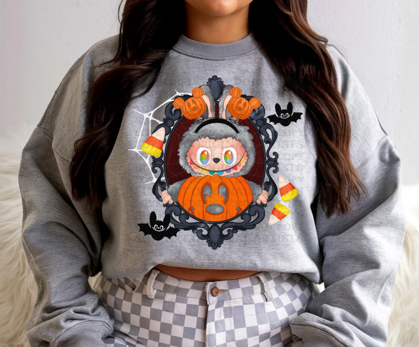 Framed Pumpkin Bubus DTF Prints