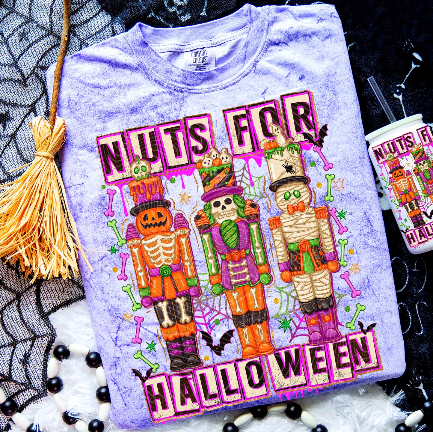 Nuts For Halloween DTF Prints