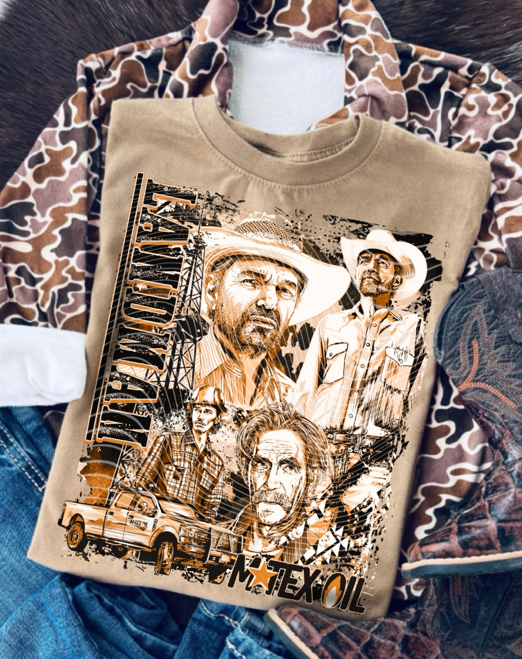 Landman Grunge DTF Prints