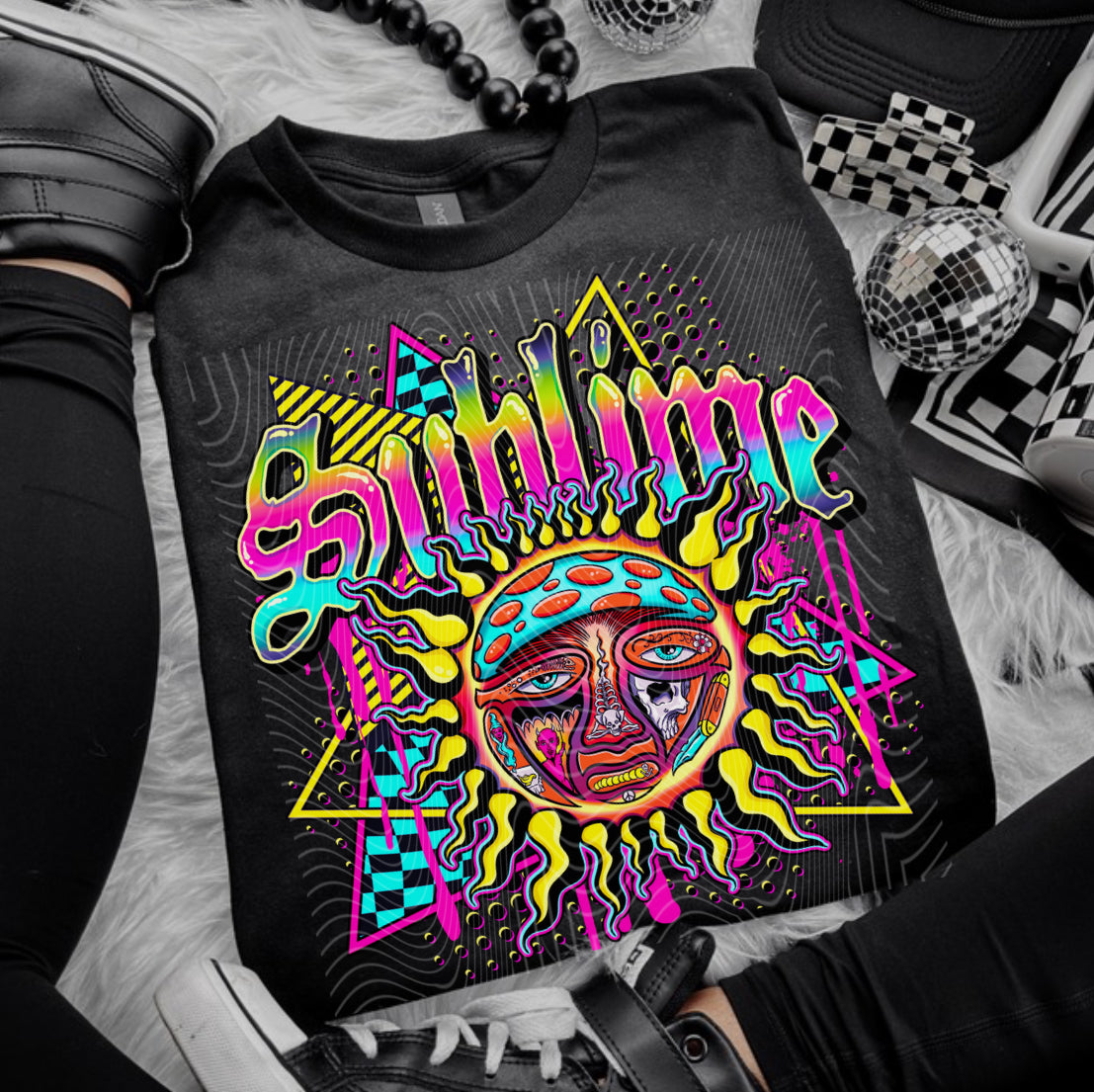 Neon Sublime DTF Prints