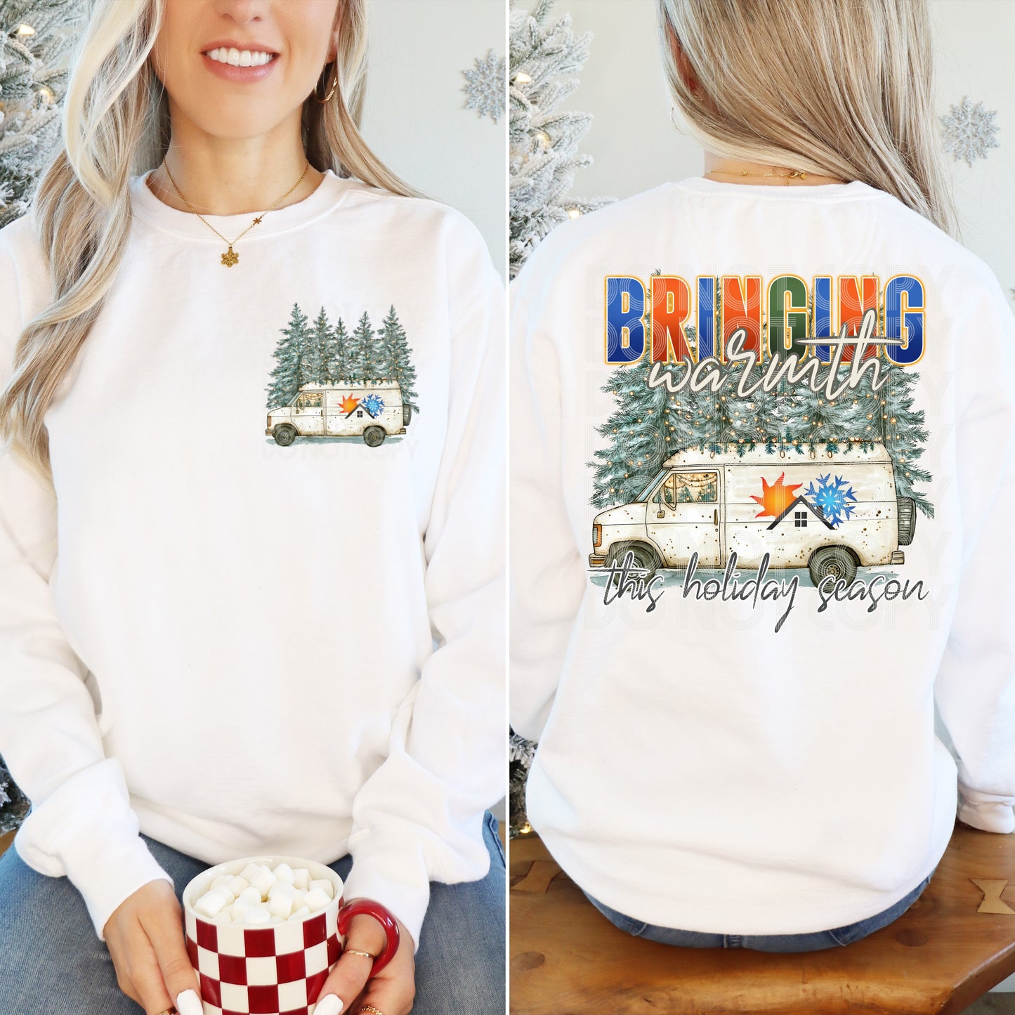 Bringing Warmth This Holiday Season HVAC Style DTF Print