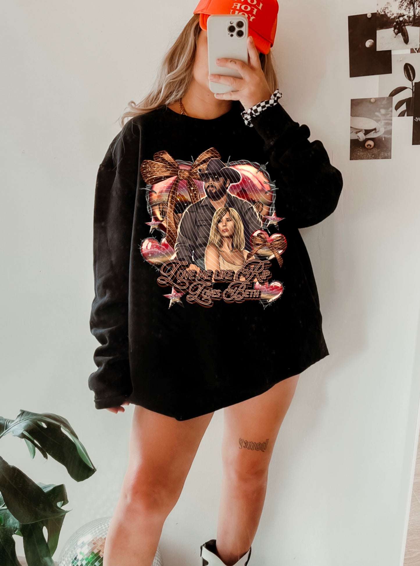 Love Me Like RIP -Double Sleeve- DTF Print