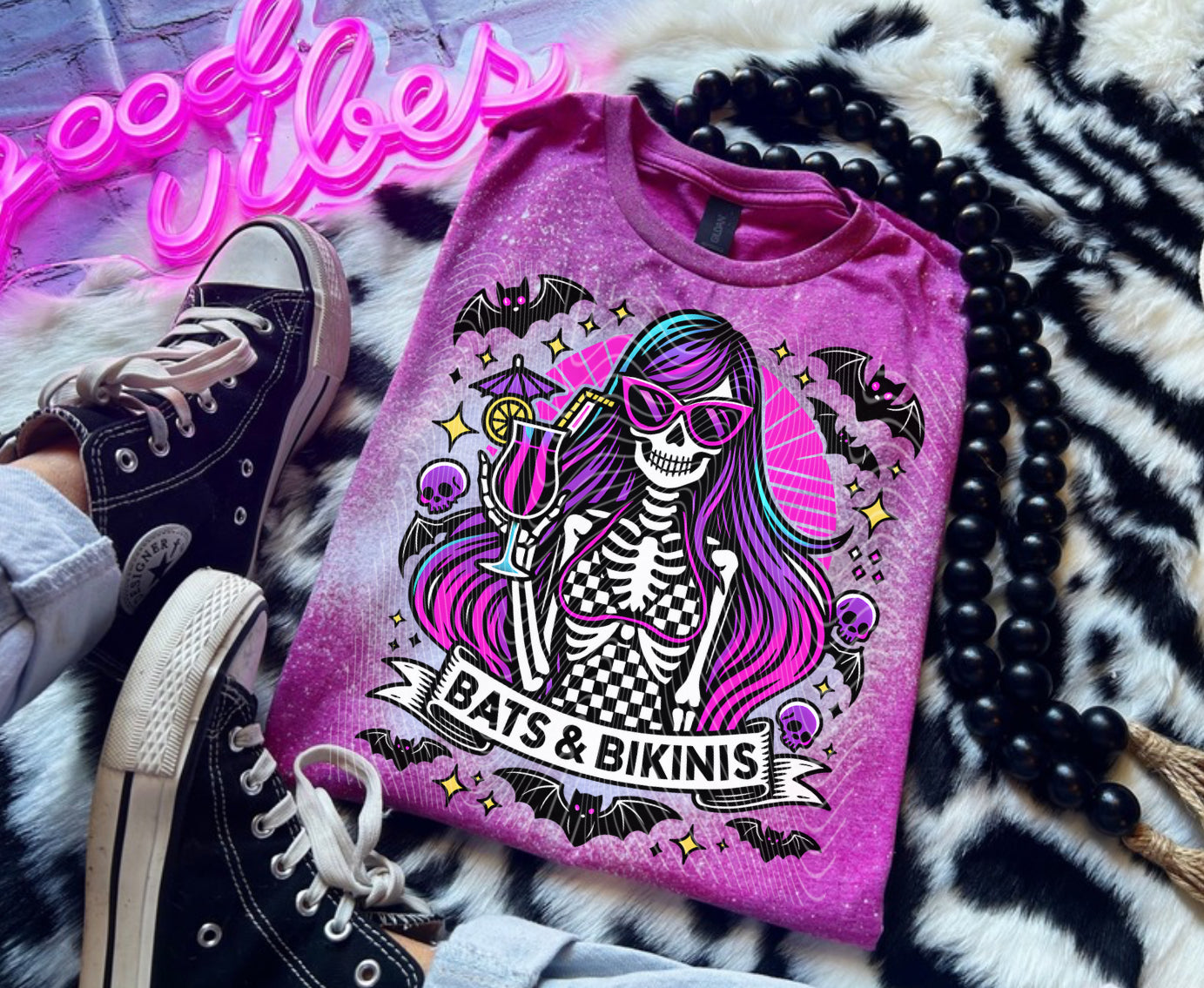 Bats and Bikinis DTF Prints