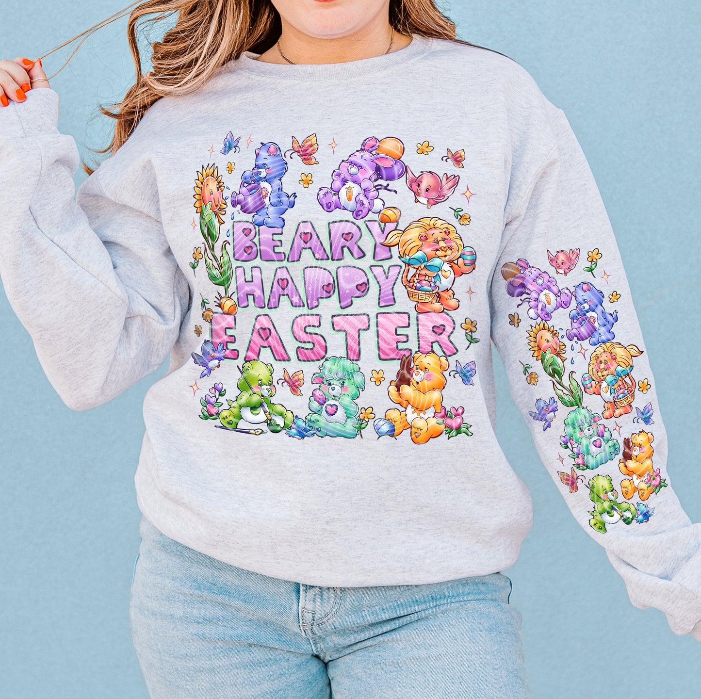 Beary Happy Easter DTF Print