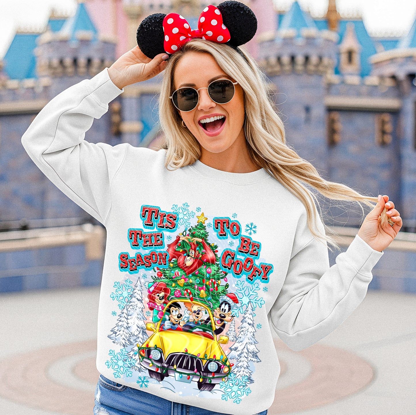 Tis The Season To Be Goofy (Double Sleeve) DTF Prints