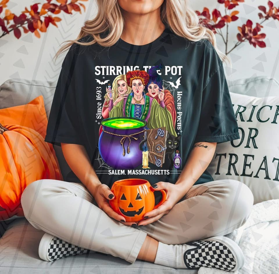 Stirring The Pot Hocus Pocus DTF Prints
