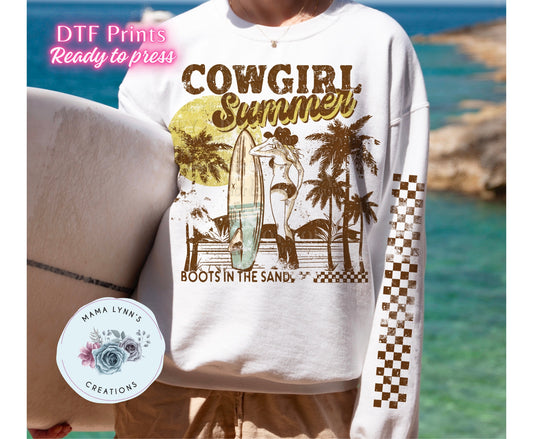 Cowgirl Summer DTF