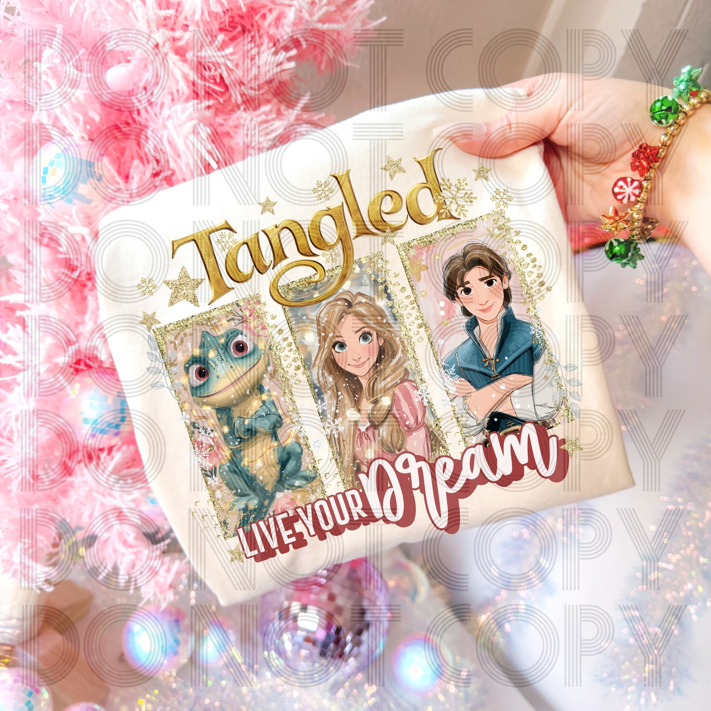 Live Your Dream DTF Print