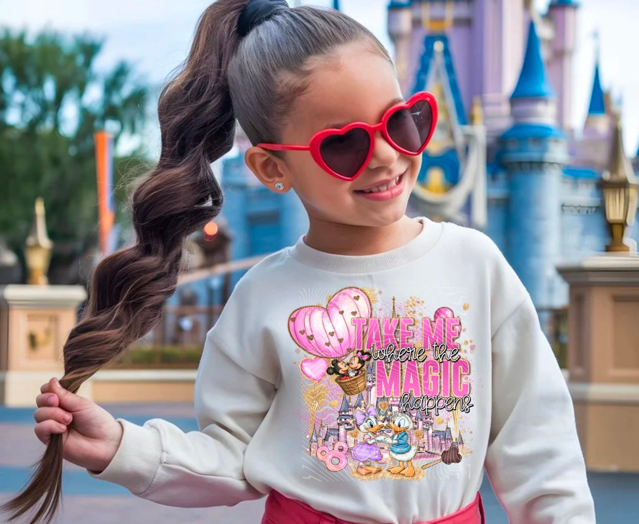 Take Me Where The Magic Happens DTF Print