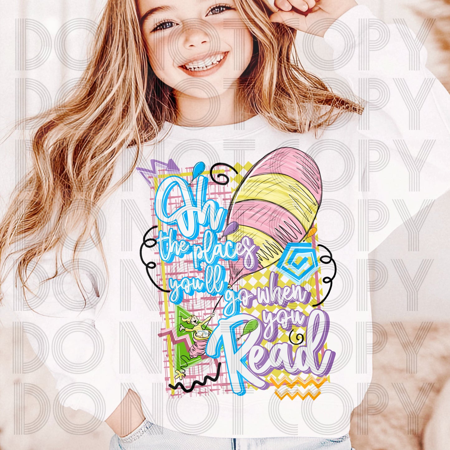 Oh The Places You’ll Go When You Read DTF Prints