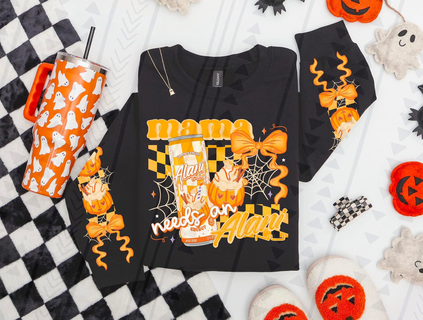 Mama Needs An Alani (Pumpkin Cream) DTF Prints