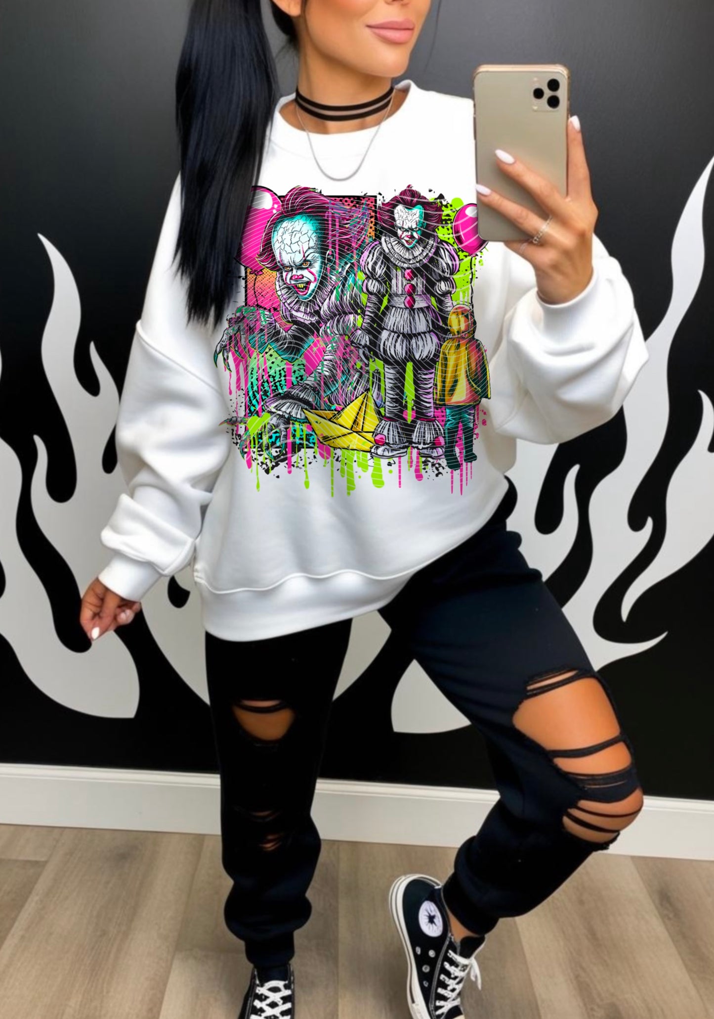 It Clown DTF Print