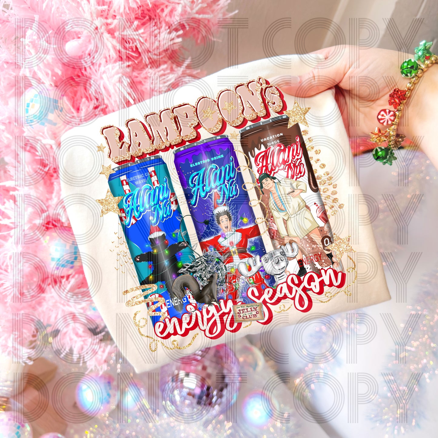 Lampoons Energy Season DTF Print