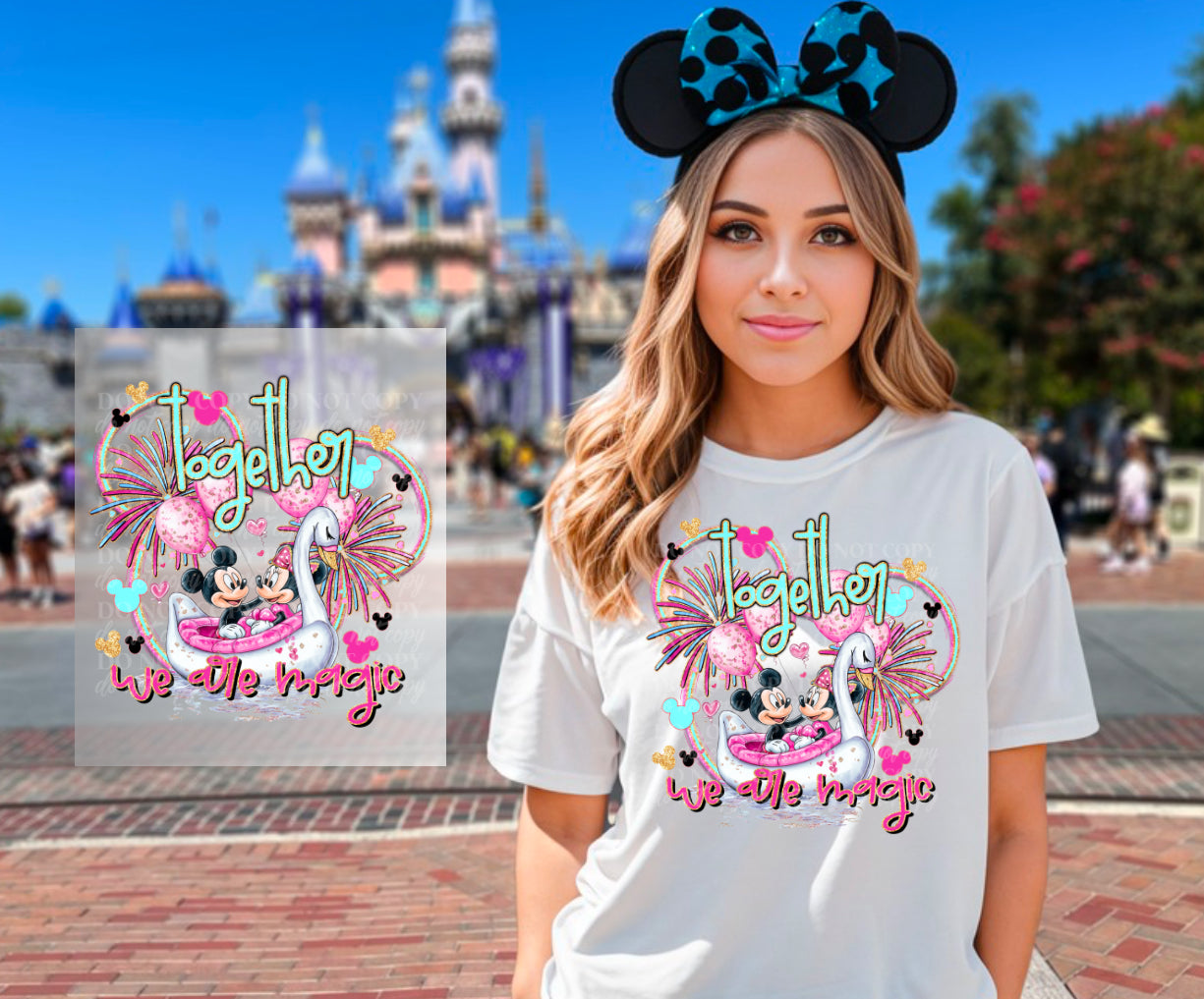 Together We Are Magic DTF Print