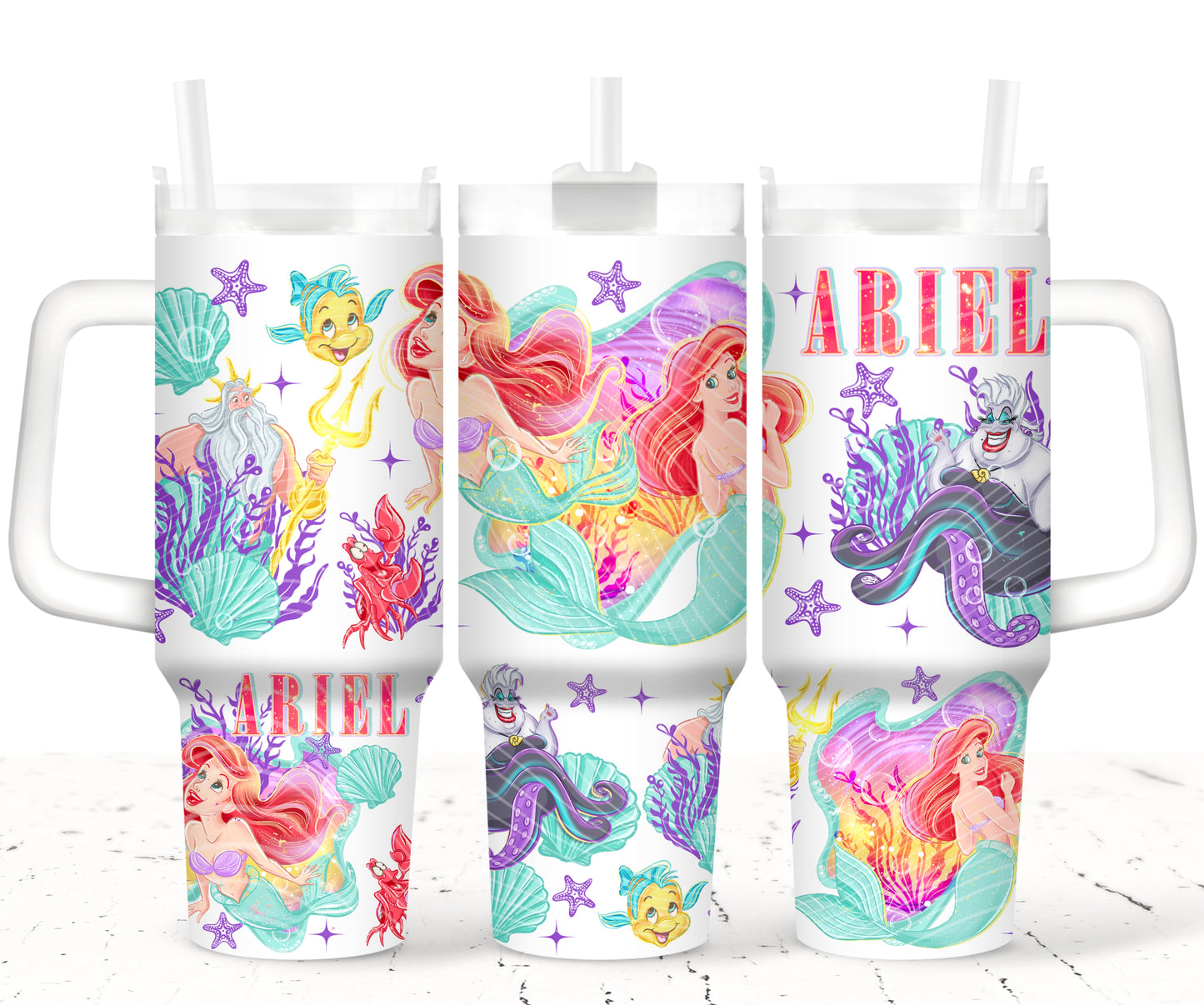 Ariel 40 oz Tumbler Prints