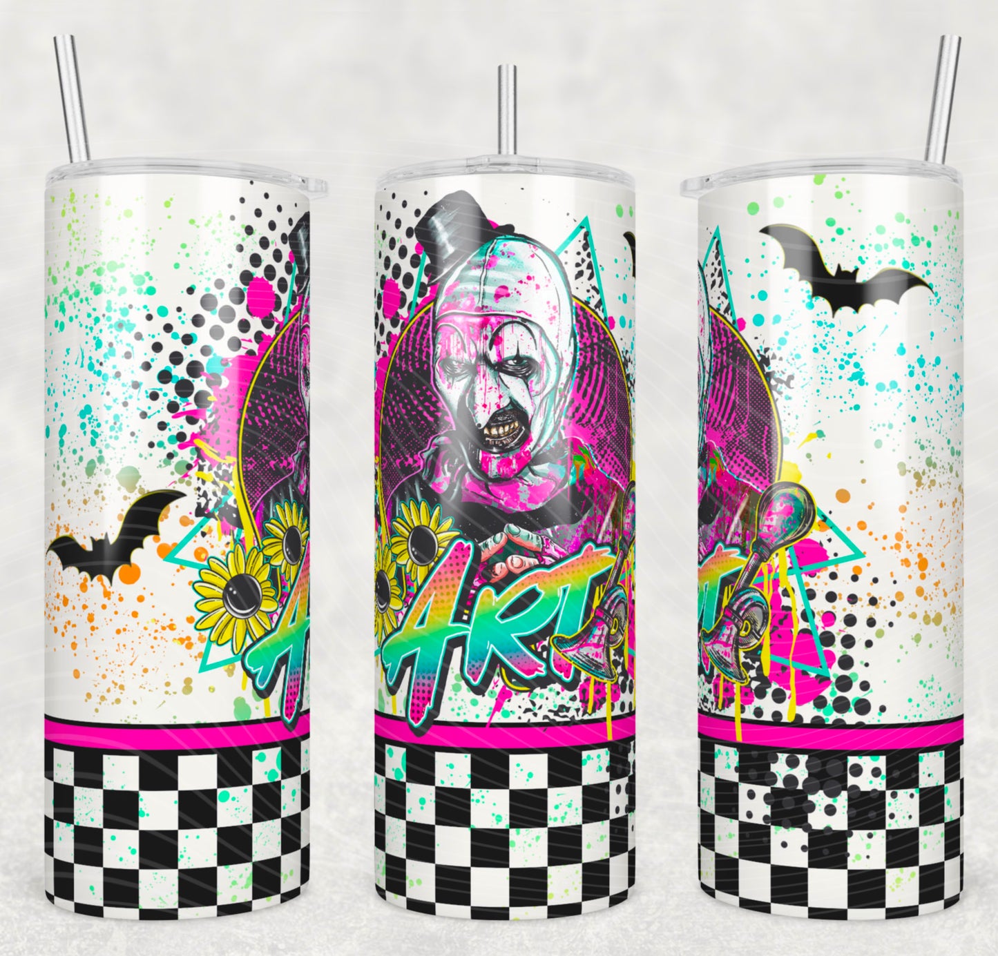 Horror Art Tumbler Wrap