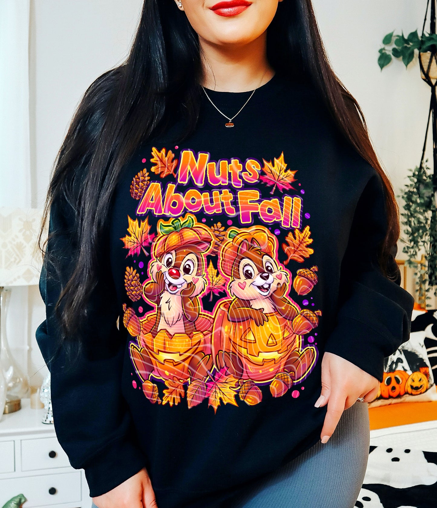 Nuts About Fall DTF Print