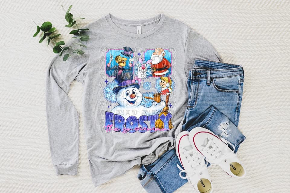 Frosty And Friends DTF Prints