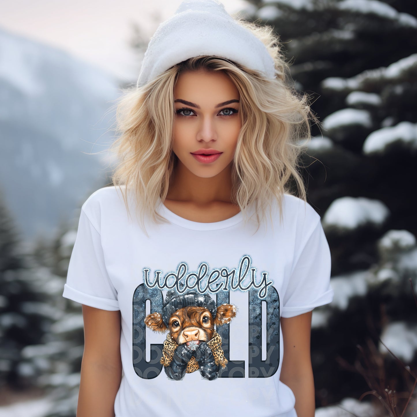 Udderly Cold DTF Print