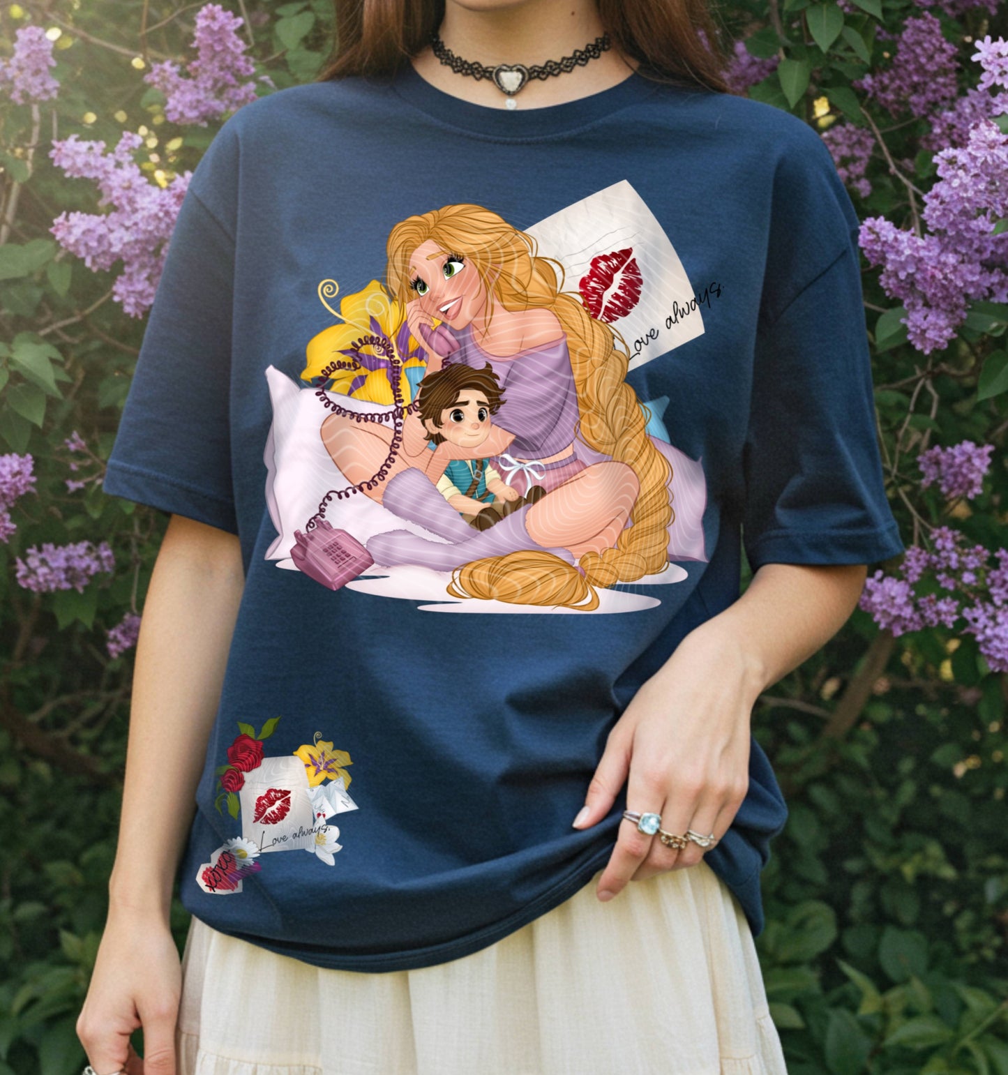 Princess R Valentine DTF Prints