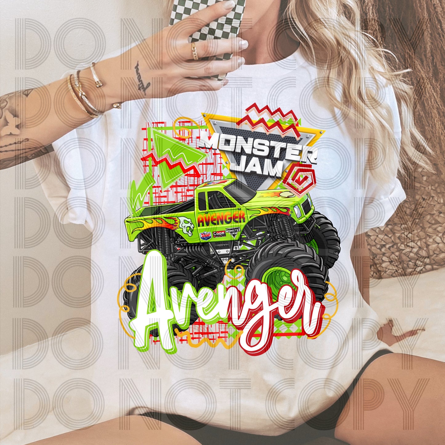 Retro Style MJ Avenger DTF Prints