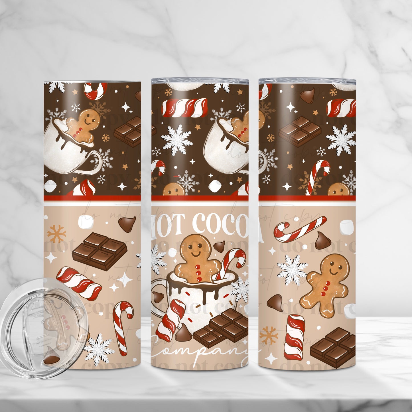 Hot Cocoa Company Tumbler Wrap