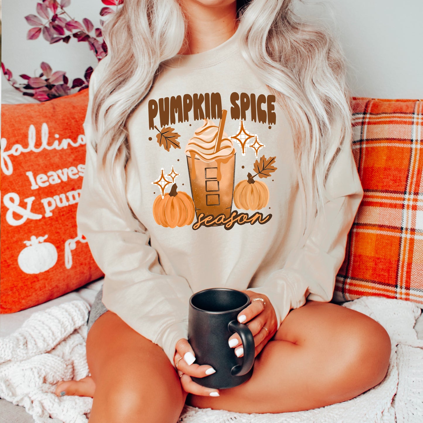 Pumpkin Spice Season DTF Print