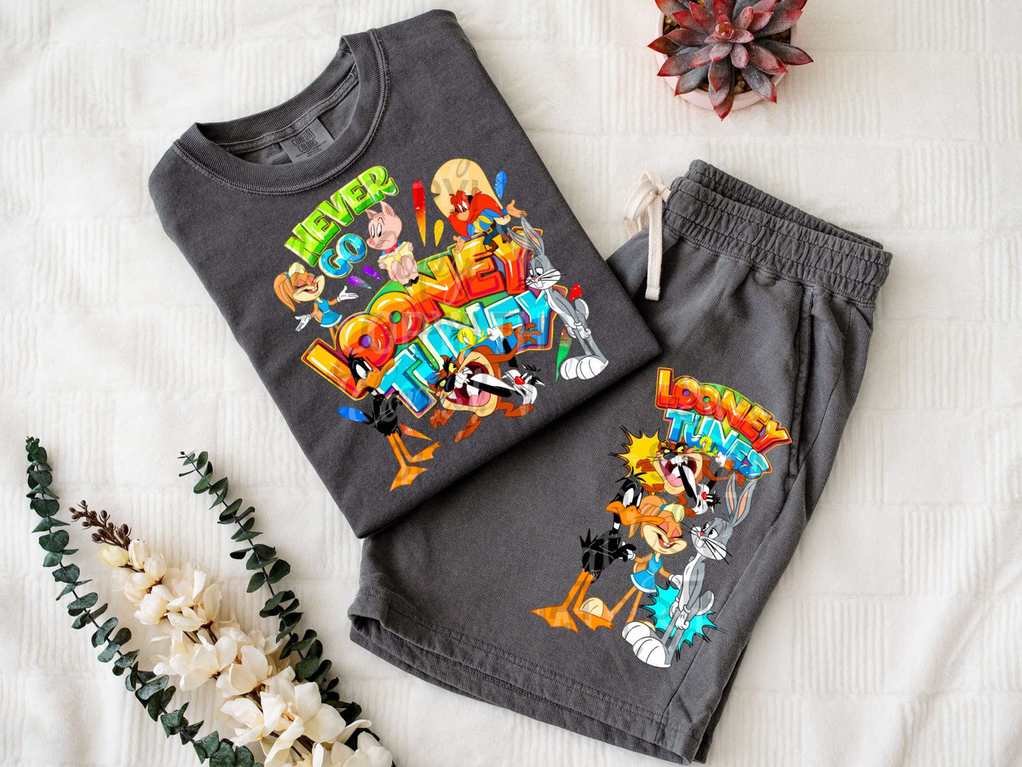 Never Go Looney Tuney DTF Print