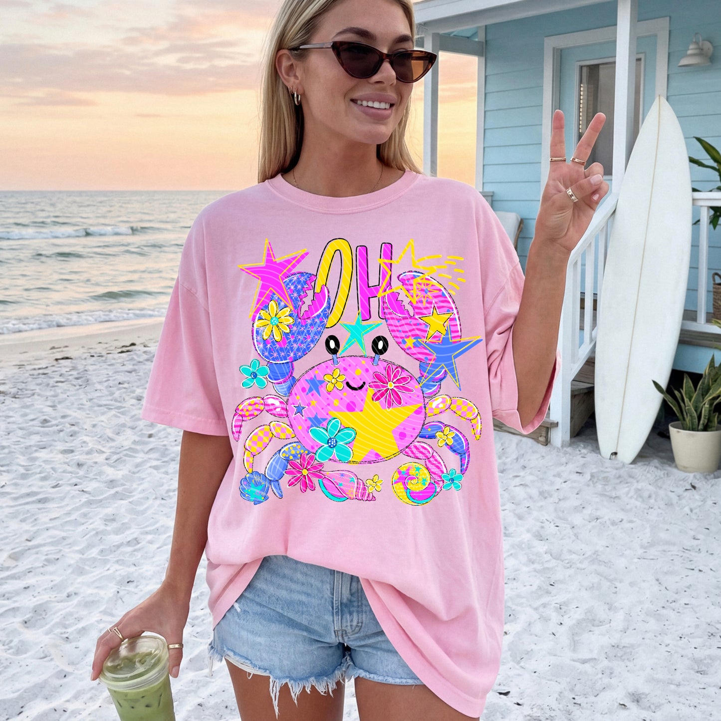 Oh Crab DTF Print