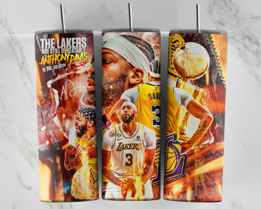 Unbeatable Lakers Anthony Davis Basketball Design Sports