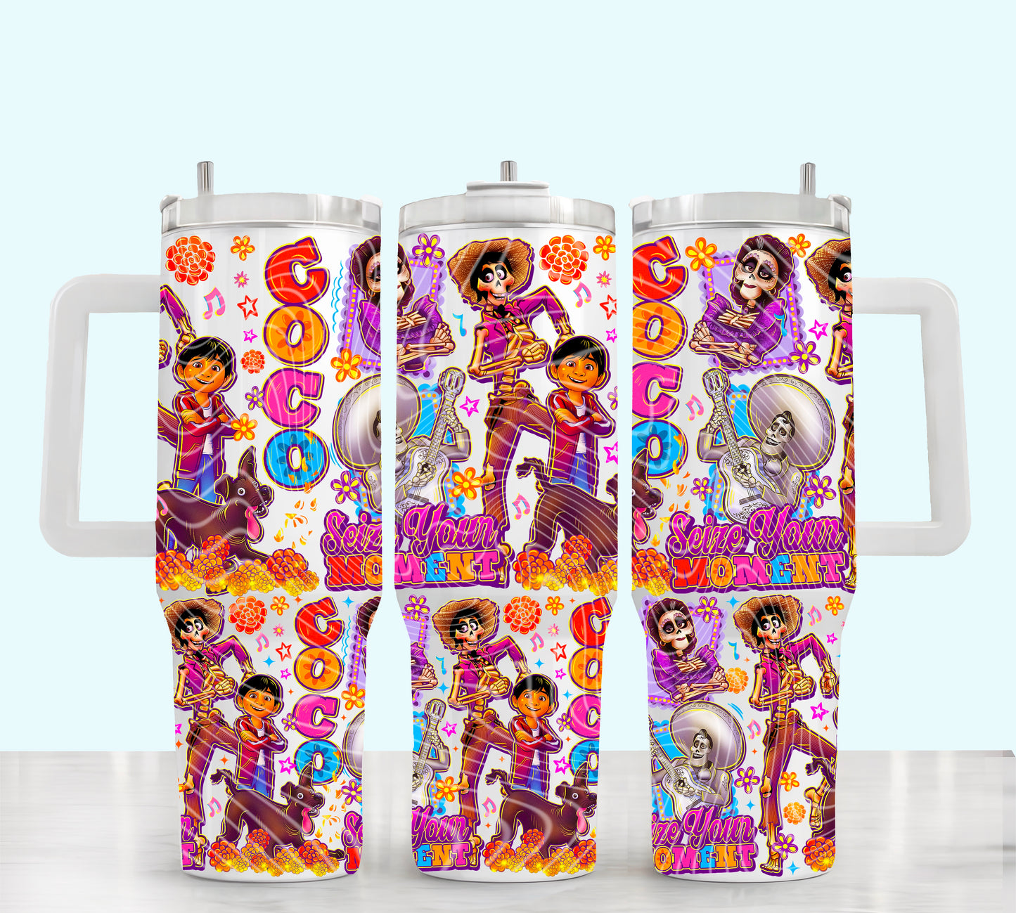 Seize Your Moment 40 oz Tumbler Print