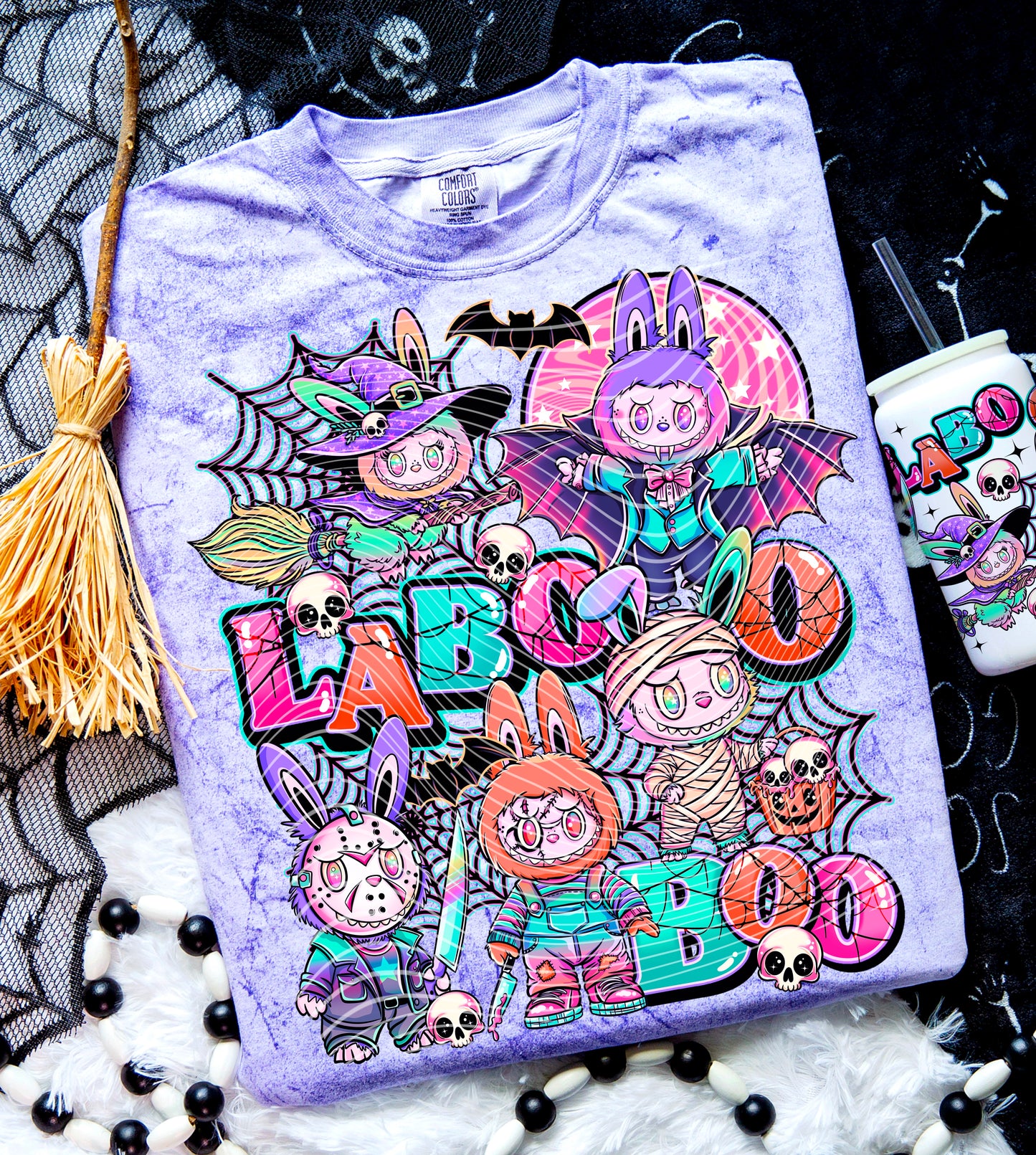 Halloween LaBoo Boo DTF Prints