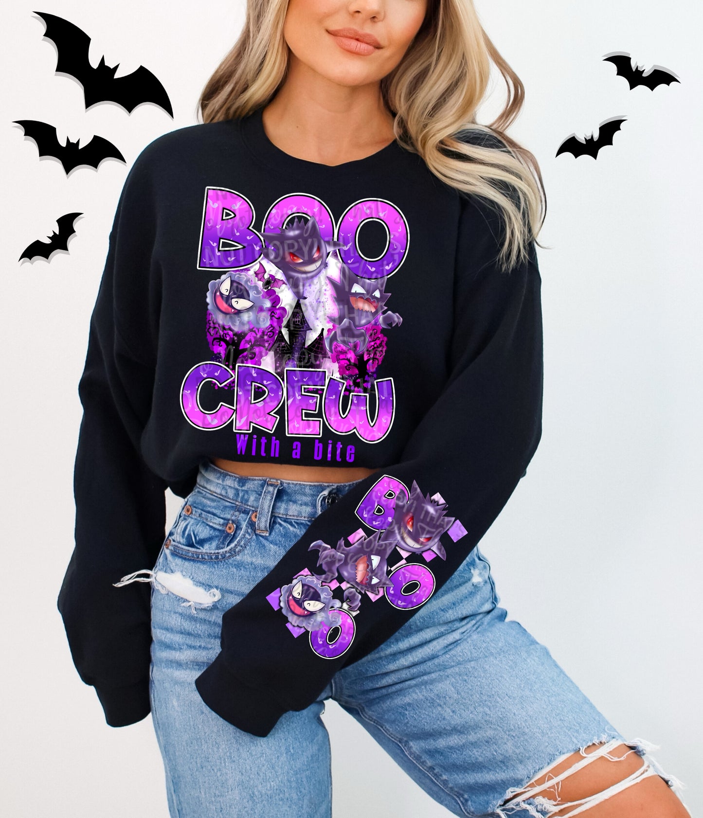 Boo Crew With A Bite DTF Prints