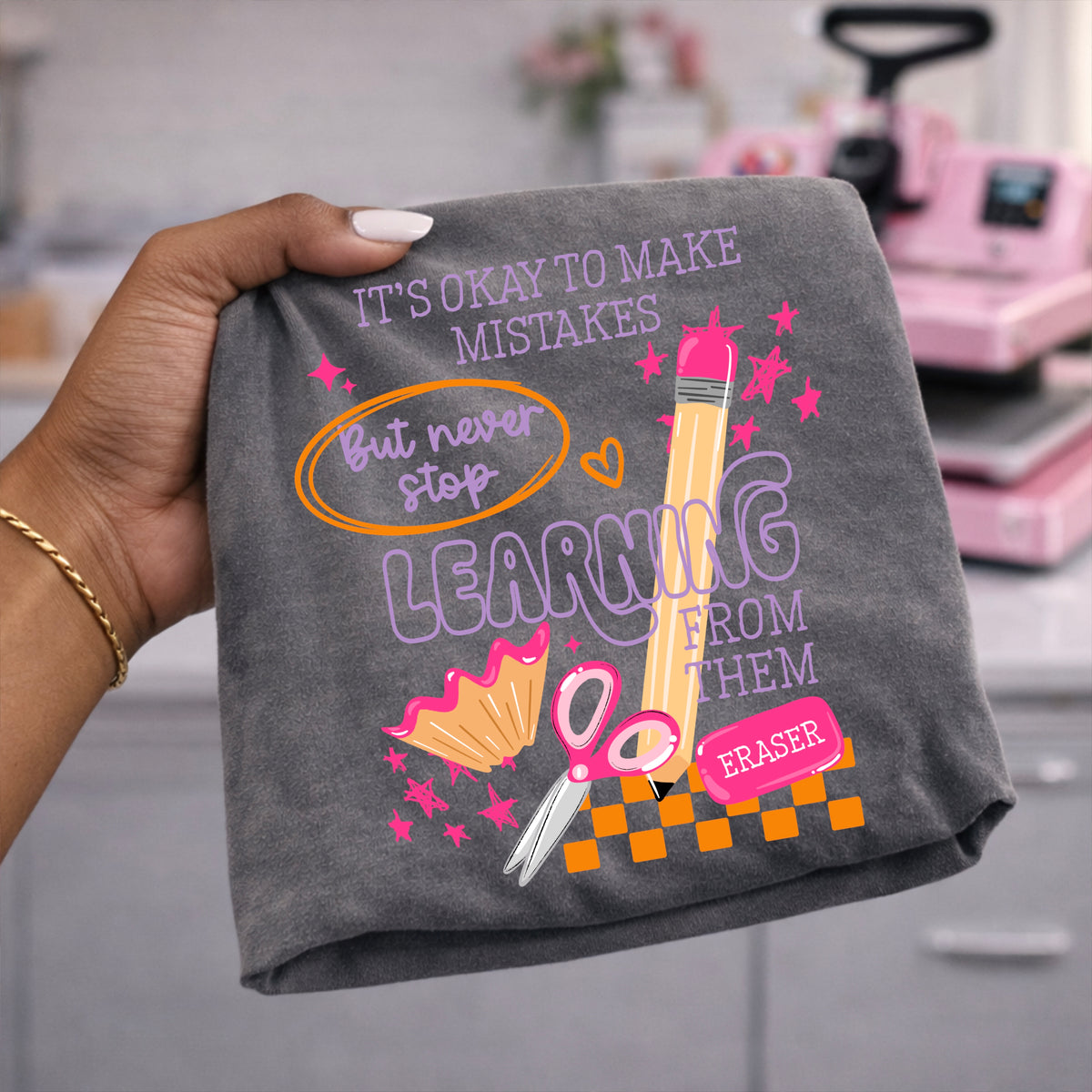 It’s Okay To Make Mistakes DTF Print