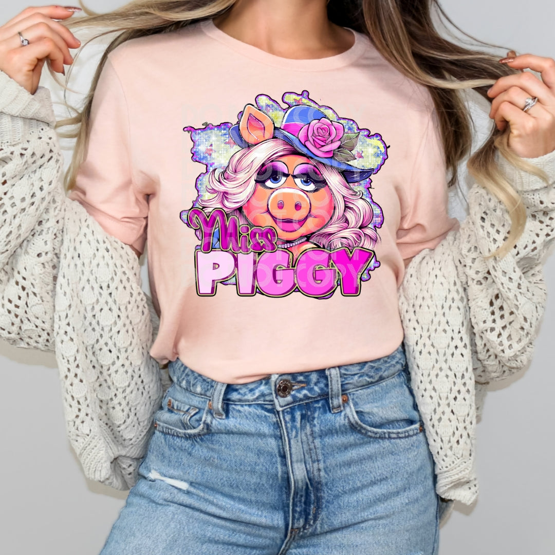 Miss Piggy DTF Prints