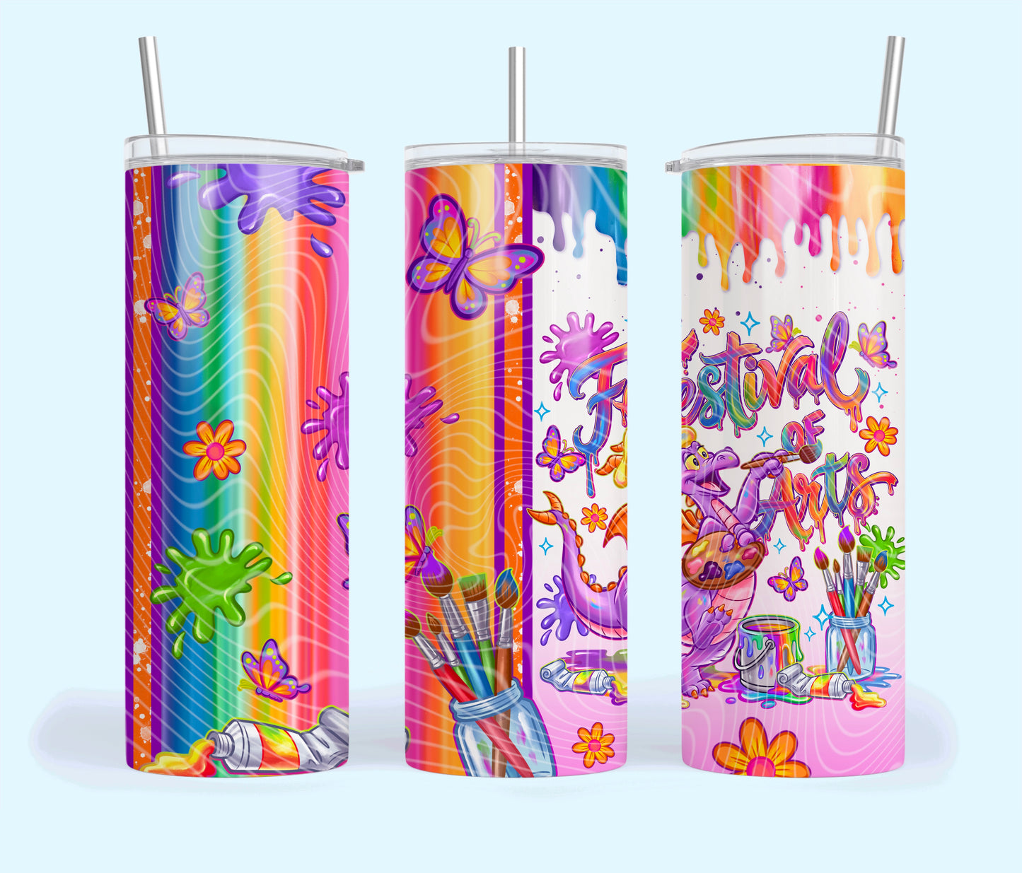 Festival Of Arts Tumbler Wrap