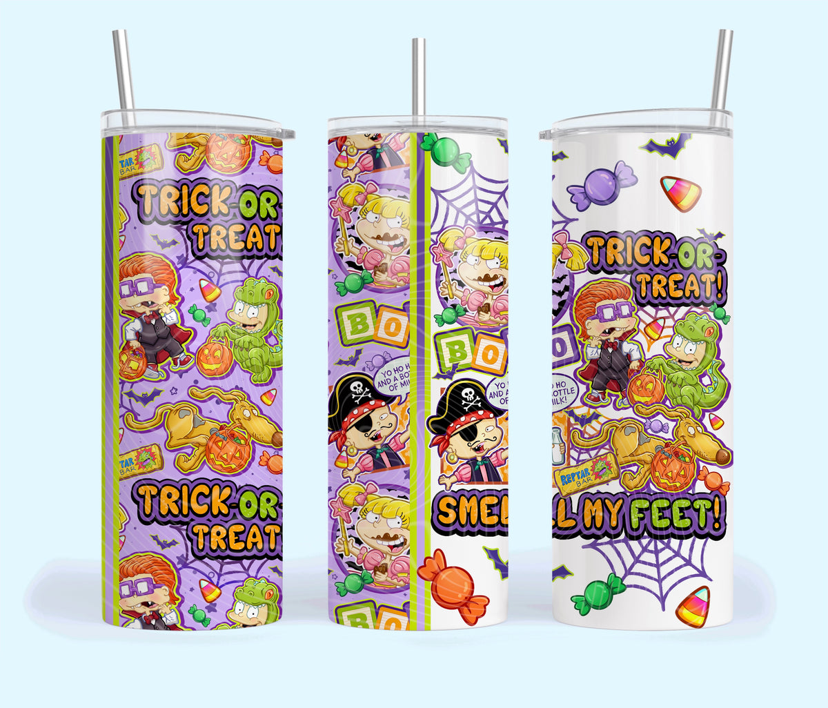 Rugrat’s Halloween Tumbler Wrap