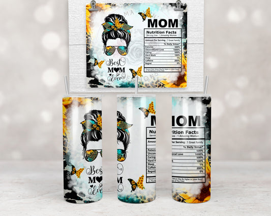 Best Mom Ever Drink Style Design Transfers