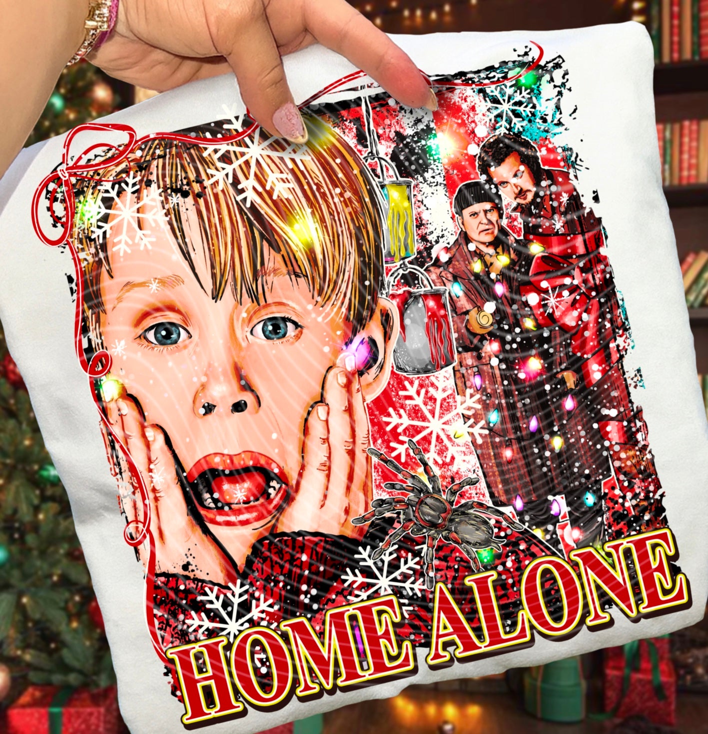 Christmas Home Alone DTF Print