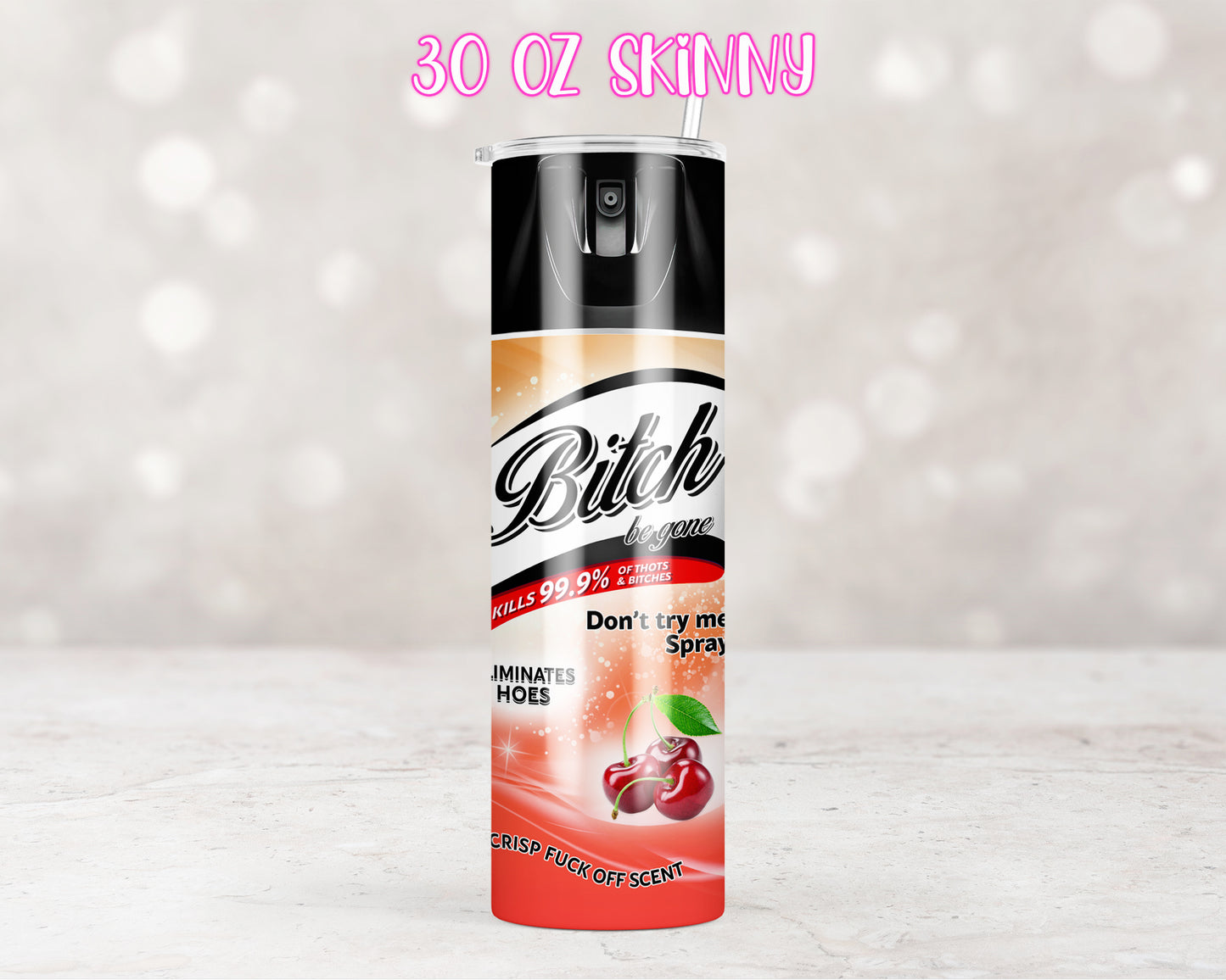 Be Gone Spray Cherry Black Top