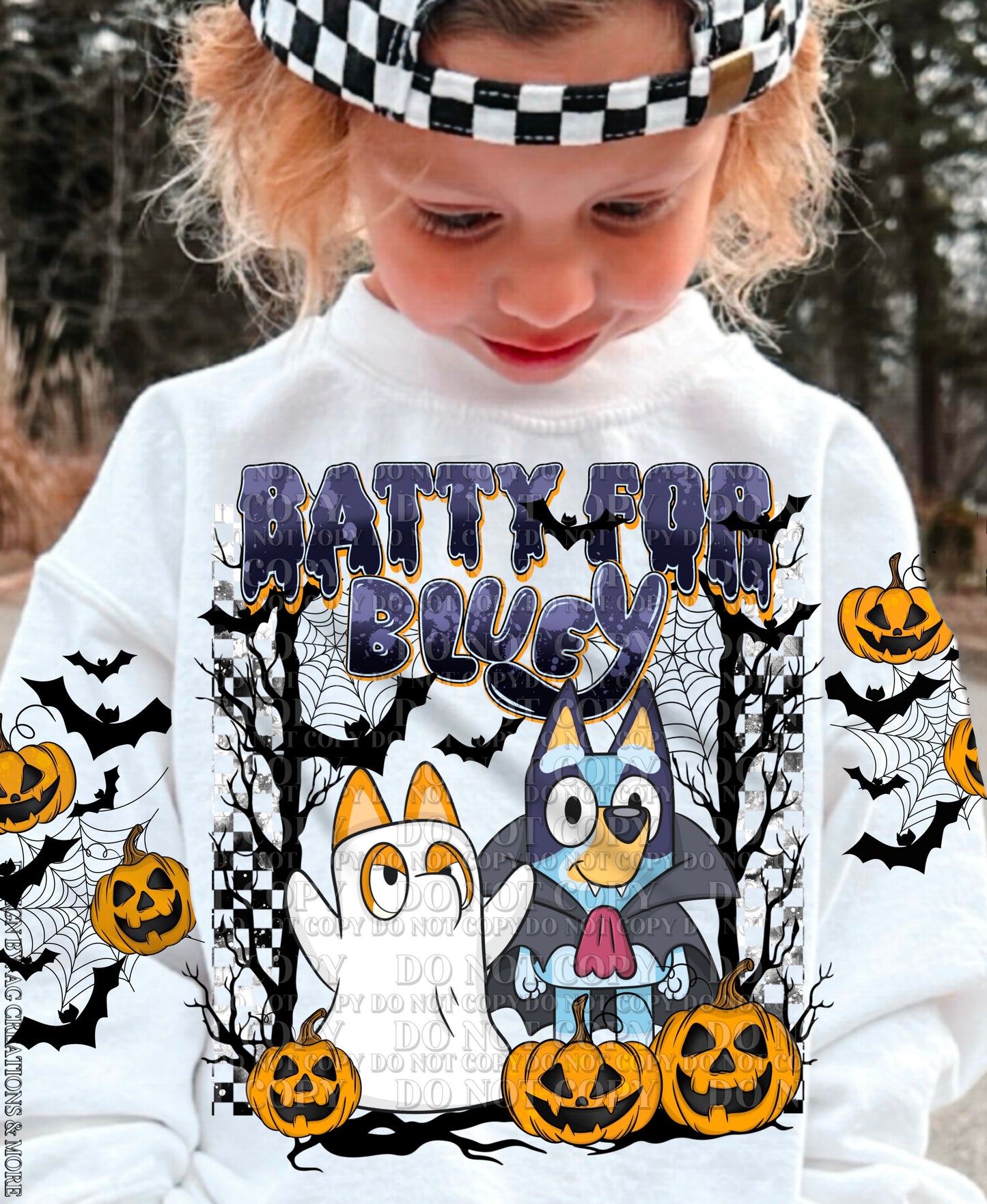 Batty For Blooey DTF Print